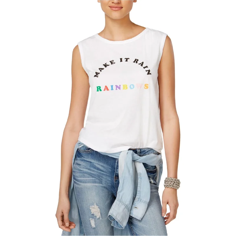 Ban.Do Womens Make It Rainbows Muscle Tank Top Gym