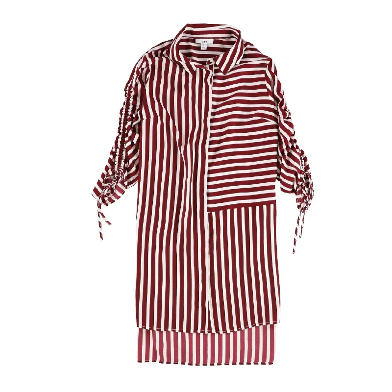 Bar Iii Womens Striped Tunic Blouse Trendy Women's Oversized