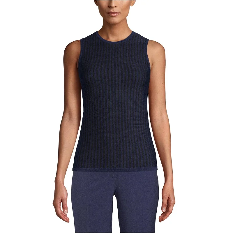 Anne Klein Womens Striped Tank Top Practical Women's Multi - 