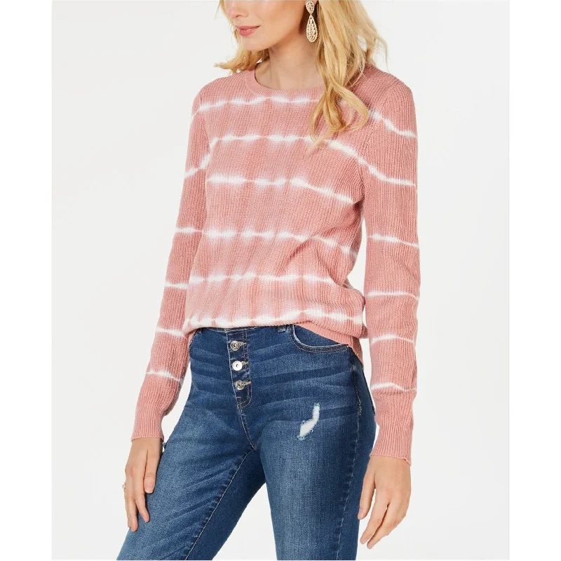 I-N-C Womens Tie-Dye Pullover Sweater, Pink, Large Gym