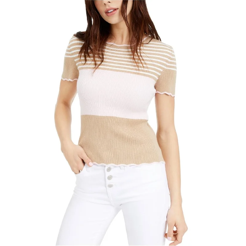 Maison Jules Womens Stripe Pullover Sweater Refined Women's Hand - crafted