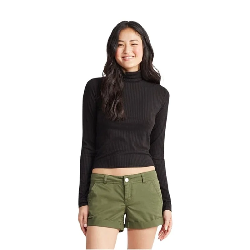 Aeropostale Womens Ribbed Turtleneck Pullover Sweater Modern Women's 