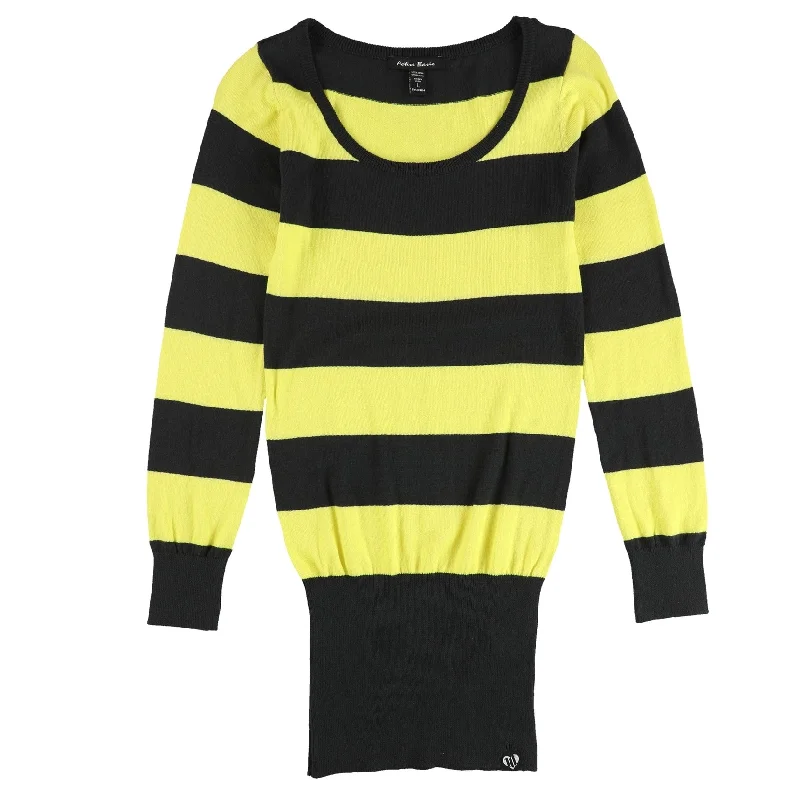 Active Basic Womens Striped Pullover Sweater, Multicoloured, Large Refined Women's Hand - crafted