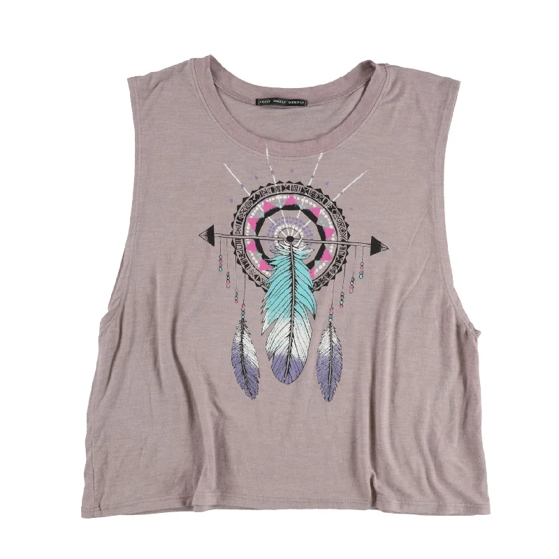 Truly Madly Deeply Womens Dreamcatcher Tank Top Dynamic Women's Moto