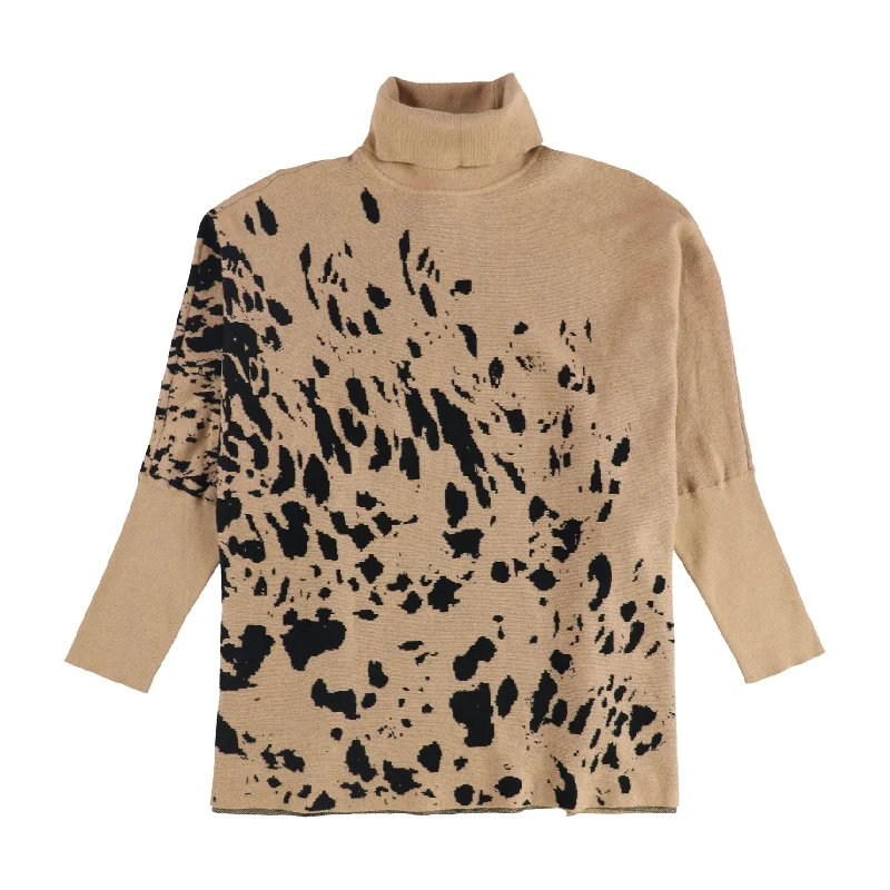 Alfani Womens Splatter Pullover Sweater Laid - back Women's Style