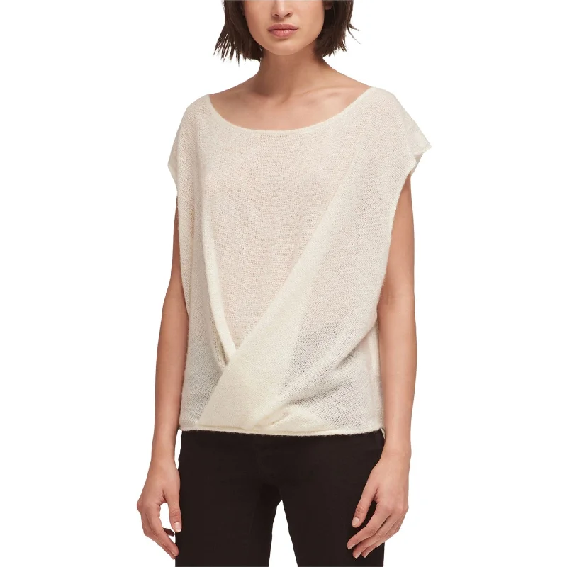 Dkny Womens Drape Front Pullover Sweater Modern Women's 