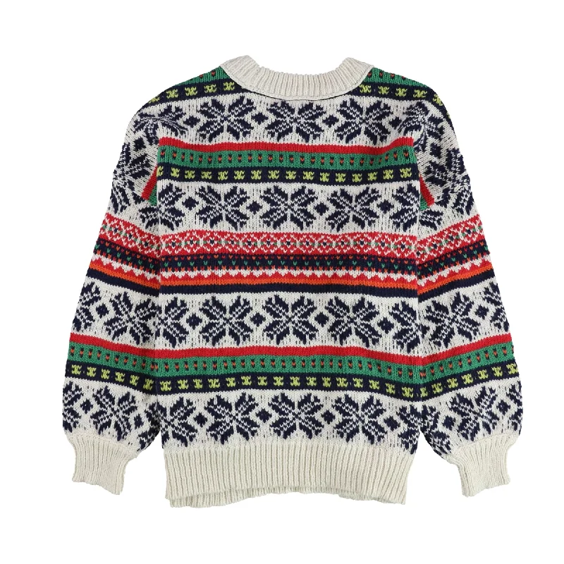 American Eagle Womens Knit Pattern Pullover Sweater, Multicoloured, Large Practical Women's Multi - American Eagle Womens Knit Pattern Pullover Sweater, Multicoloured, Large Practical Women's Multi -