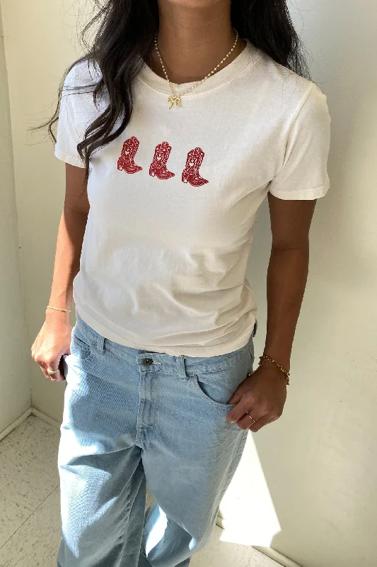 Cowboy Boots Graphic Tee Street