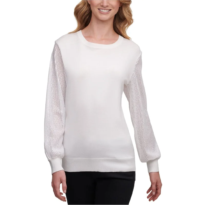 Dkny Womens Sequin Pullover Sweater Traditional Women's 