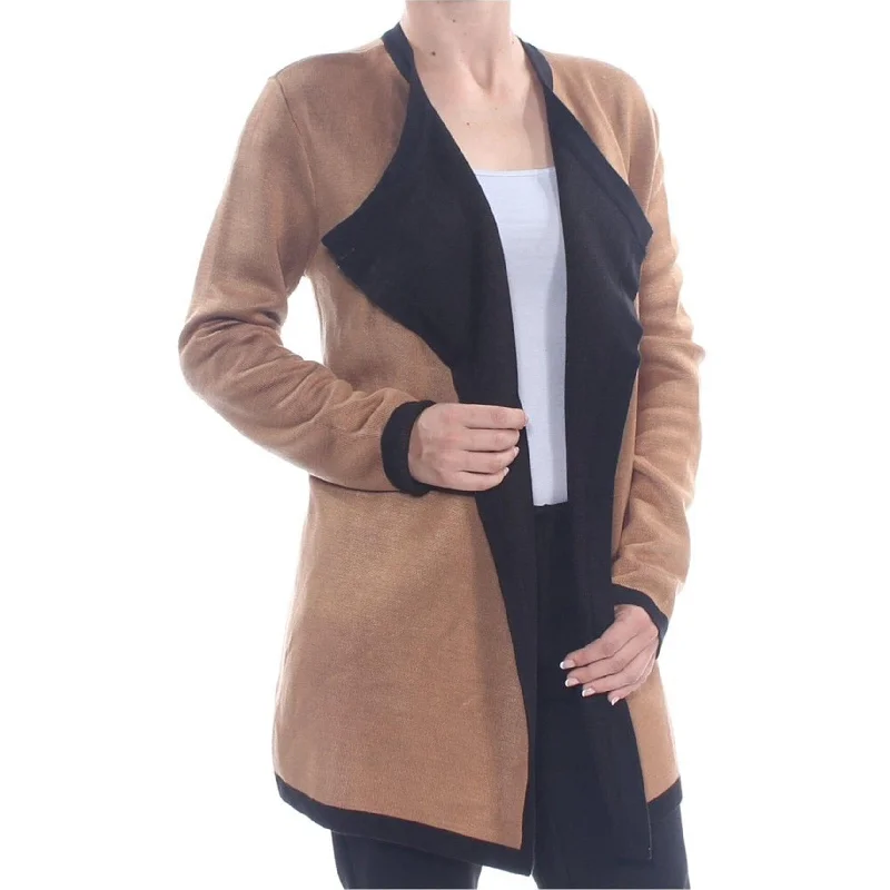 Anne Klein Womens Drapey Cardigan Sweater Bohemian Women's Free
