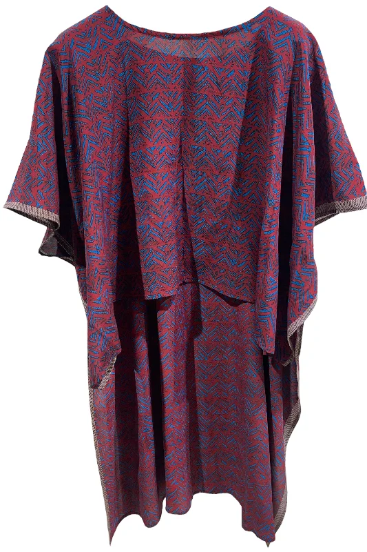 PRC5485  Avatar Pure Silk Hi Lo Top Scandinavian