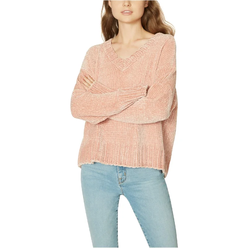Sanctuary Clothing Womens Chenille Pullover Sweater Disco