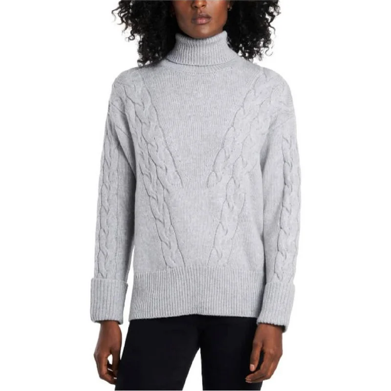 Vince Camuto Womens Cable-Stitch Pullover Sweater Youthful Women's Anime - inspired