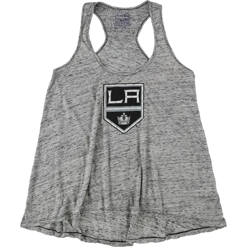 Majestic Womens Swarovski LA Crown Racerback Tank Top, Grey, Large Cool Women's Distressed Majestic Womens Swarovski LA Crown Racerback Tank Top, Grey, Large Cool Women's Distressed