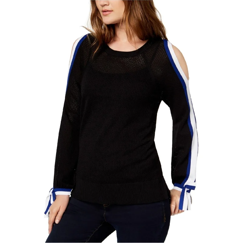I-N-C Womens Cold-Shoulder Pullover Sweater purpose