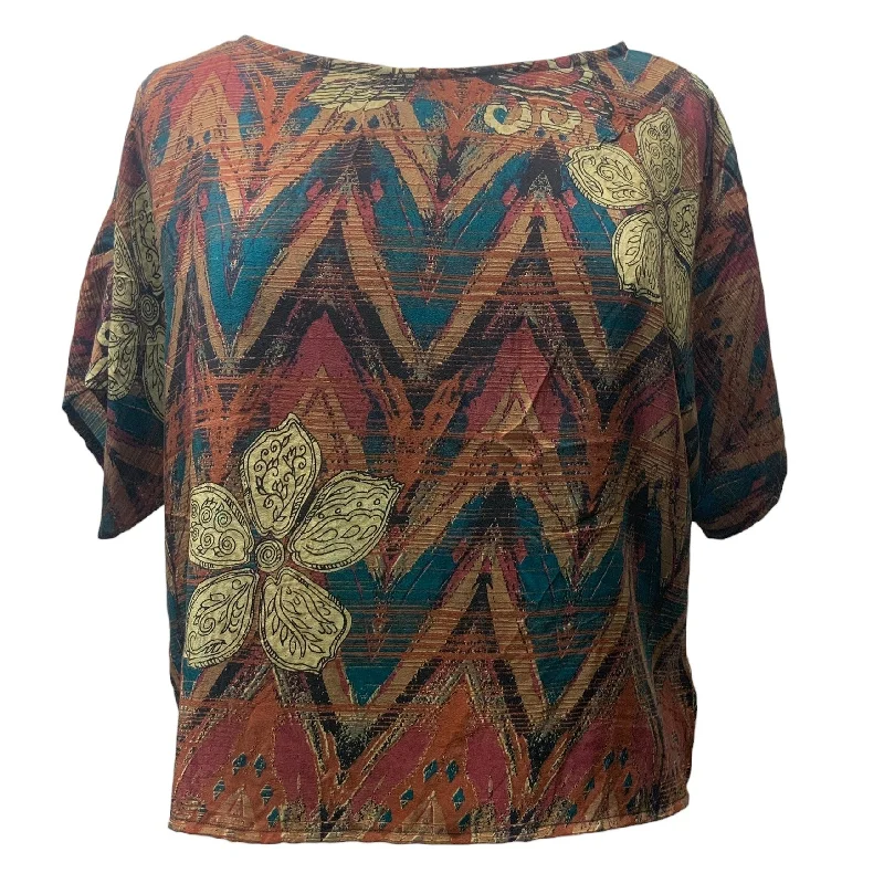 Dharma Avatar Pure Silk Boxy Top Luxurious Women's High -  end