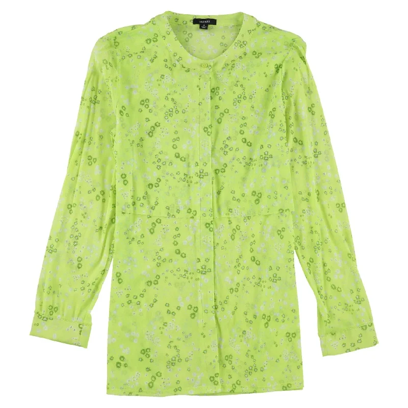Alfani Womens Bliss Tunic Blouse Hip Women's Retro