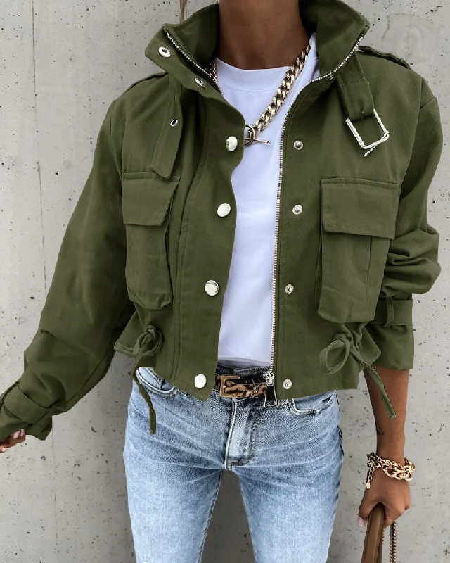 Casual jacket with pockets purpose