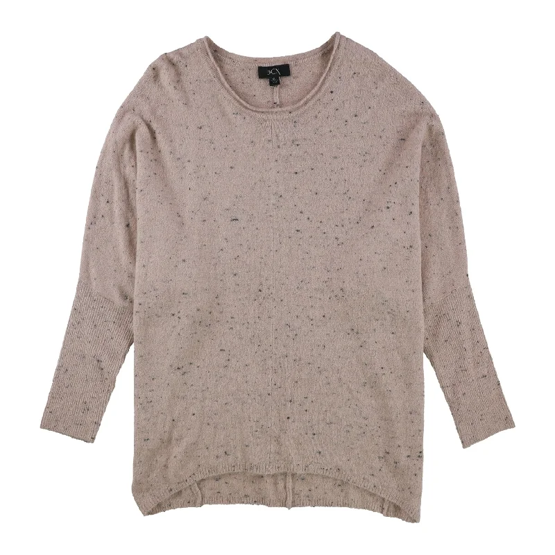 BCX Womens Crew Neck Pullover Sweater, Pink, X-Large purpose