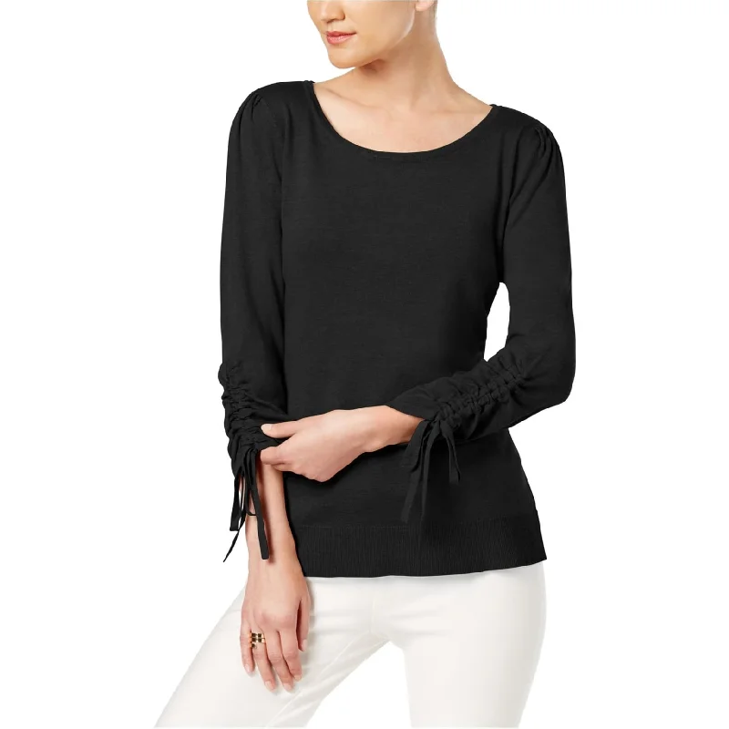 I-N-C Womens Drawstring-Sleeve Pullover Sweater purpose