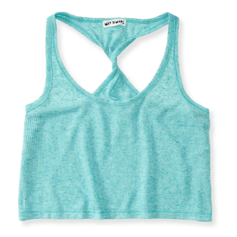 Aeropostale Womens Heathered Twist Tank Top Bohemian Women's Free