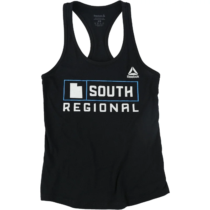 Reebok Womens CrossFit South Regional Racerback Tank Top, Black, X-Small Laid - back Women's Vibe Reebok Womens CrossFit South Regional Racerback Tank Top, Black, X-Small Laid - back Women's Vibe