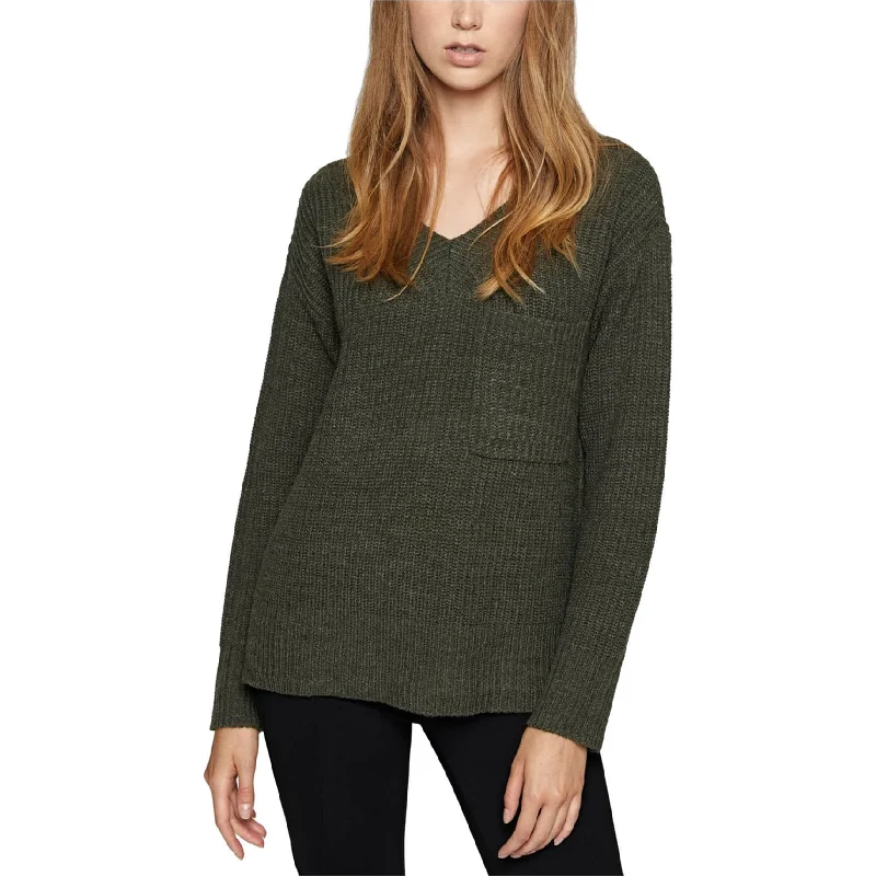 Sanctuary Clothing Womens Amare Knit Sweater, Green, X-Small Traditional Women's Wool