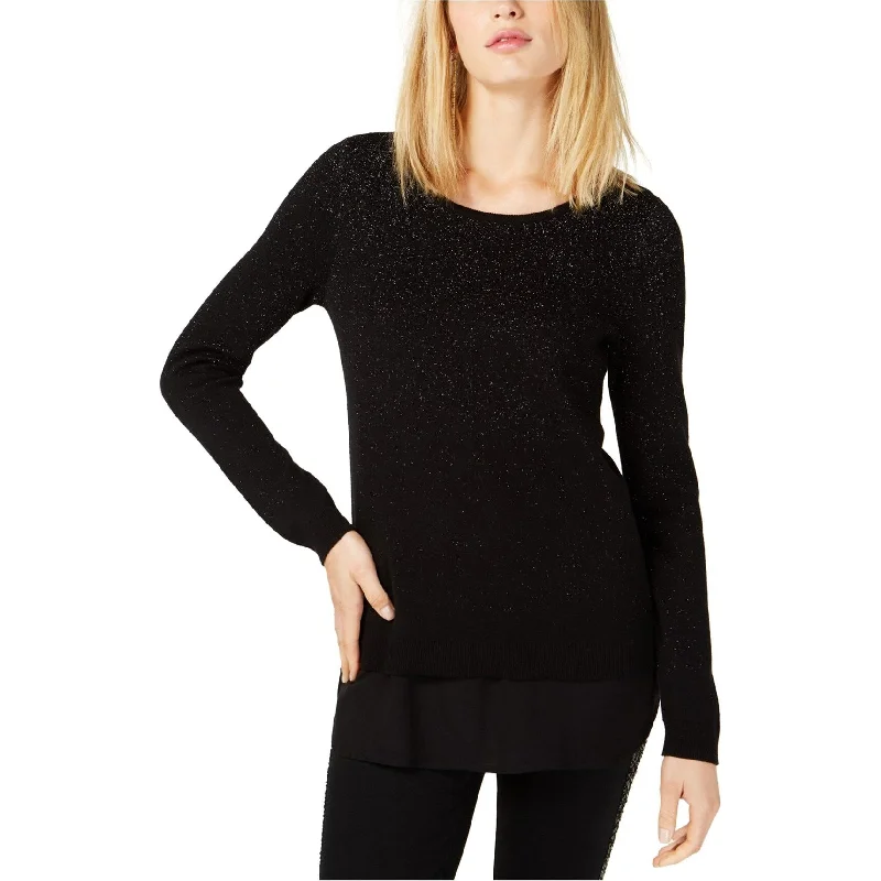 I-N-C Womens Layered Look Pullover Sweater European