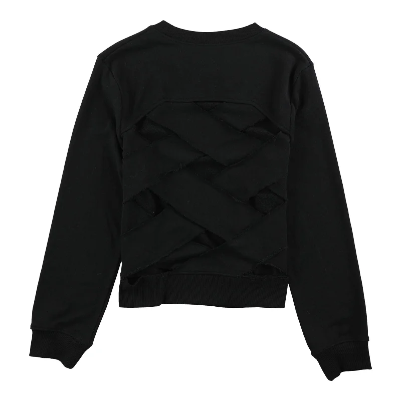Rachel Roy Womens Crisscross Back Pullover Sweater, Black, Small Bold Women's Animal Print Rachel Roy Womens Crisscross Back Pullover Sweater, Black, Small Bold Women's Animal Print