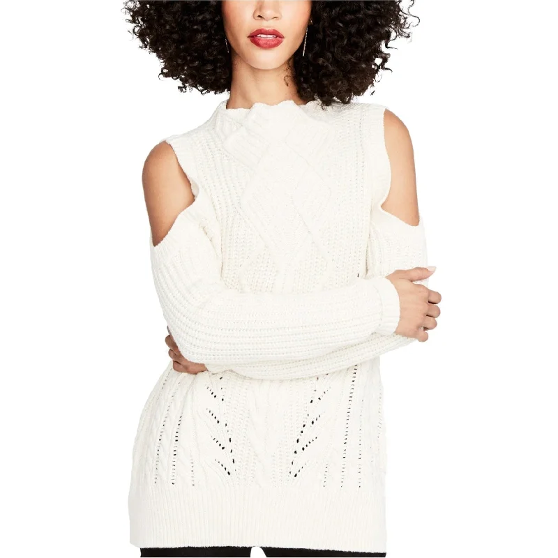 Rachel Roy Womens Cable-Knit Pullover Sweater Scandinavian