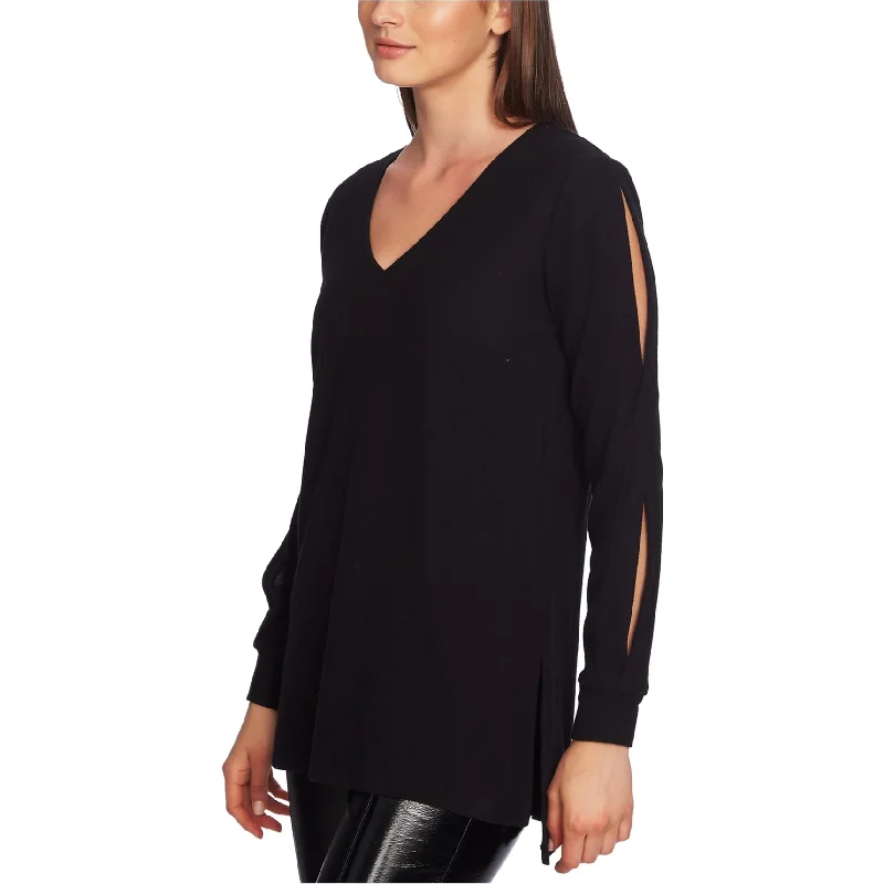 1.State Womens Slitted Sleeve Pullover Sweater Australian Beach