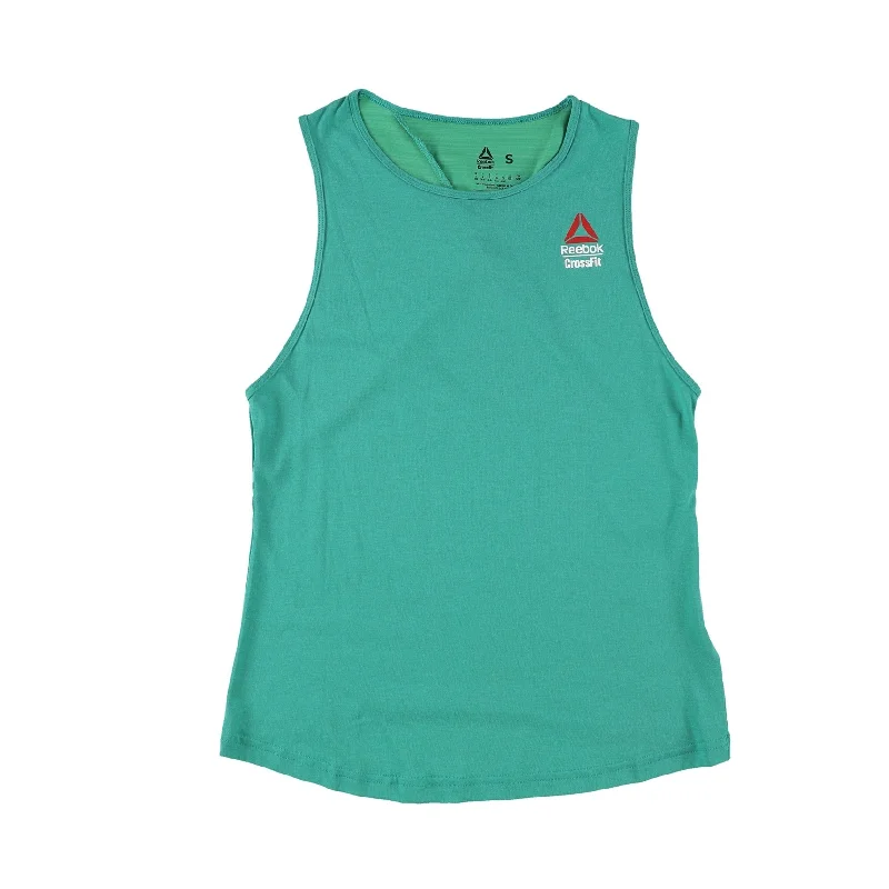 Reebok Womens CrossFit Games 2019 Tank Top, Green, Small Hip Women's Urban