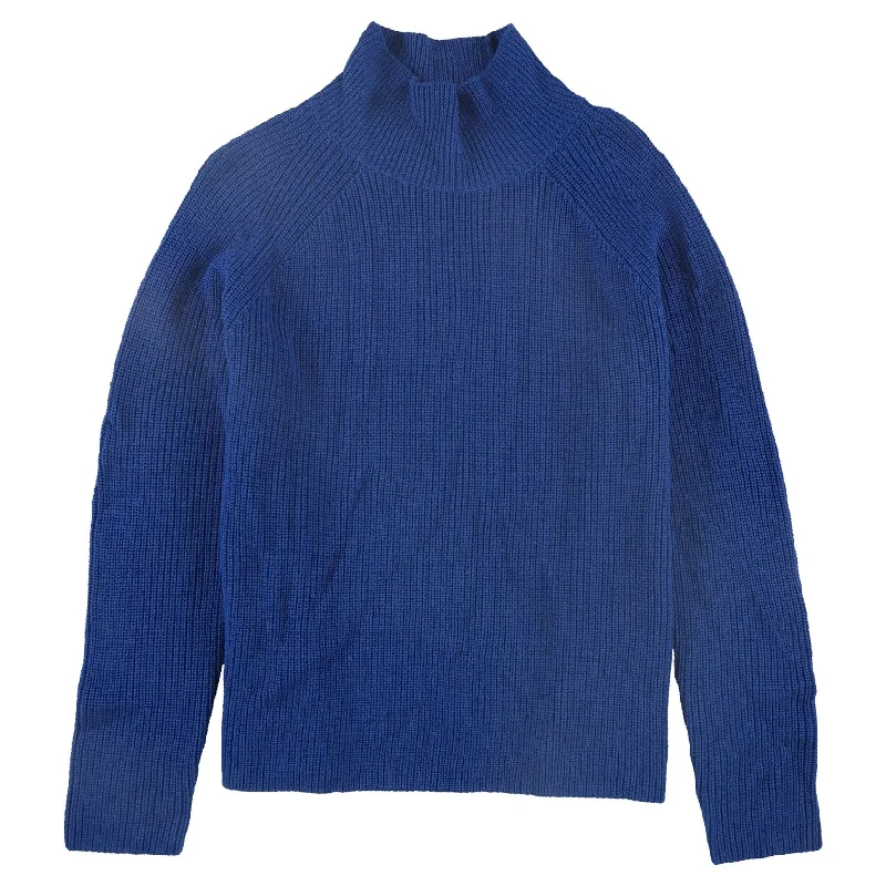 Eileen Fisher Womens Ribbed Pullover Sweater, Blue, X-Small Sophisticated Women's Tailored