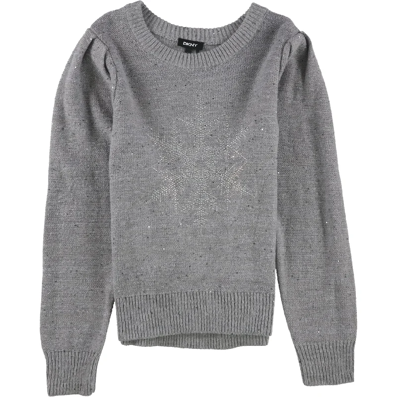 Dkny Womens Snowflake Pullover Sweater Earthy Women's Hemp - based