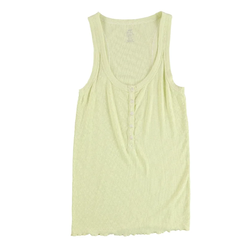 American Eagle Womens Ribbed Real Soft Racerback Tank Top, Yellow, Small Bold Women's Statement American Eagle Womens Ribbed Real Soft Racerback Tank Top, Yellow, Small Bold Women's Statement