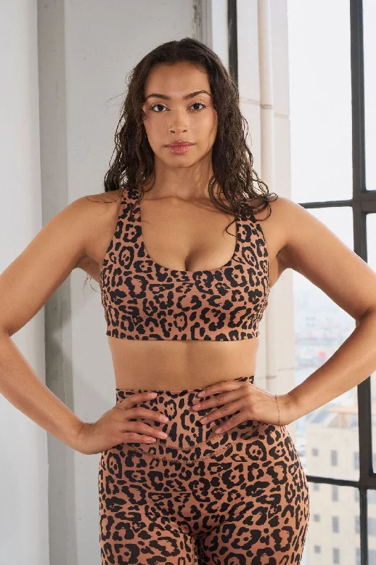 Vitality Pulse™ Core Bra - King Cheetah Elegant Women's 