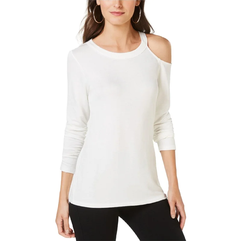 I-N-C Womens Cutout One Shoulder Blouse Cool Women's Skate
