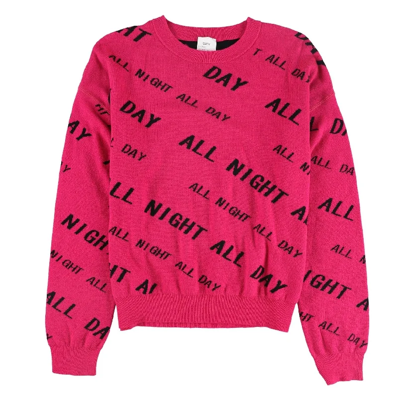 Bar Iii Womens All Day All Night Reversible Pullover Sweater Youthful Women's Pop