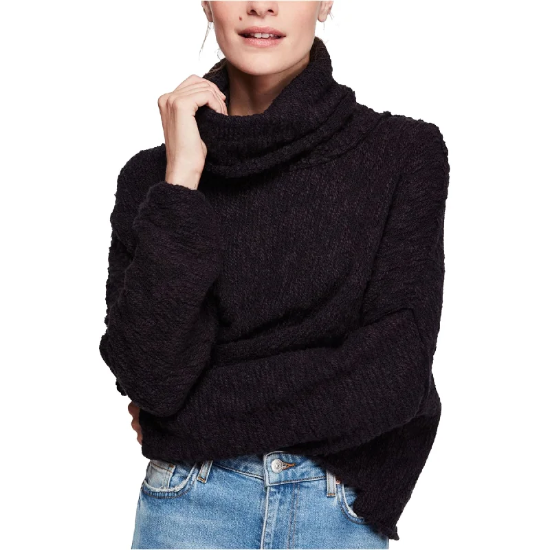 Free People Womens Big Easy Cowl Neck Pullover Sweater Stylish Women's Tropical 