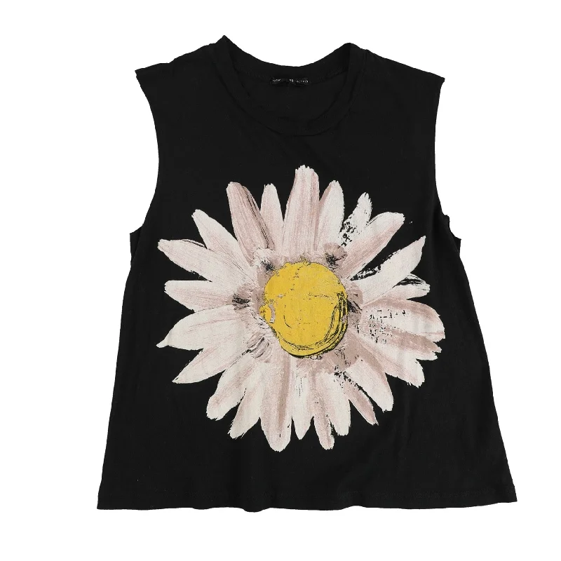 Truly Madly Deeply Womens Sunflower Tank Top Refined Women's 