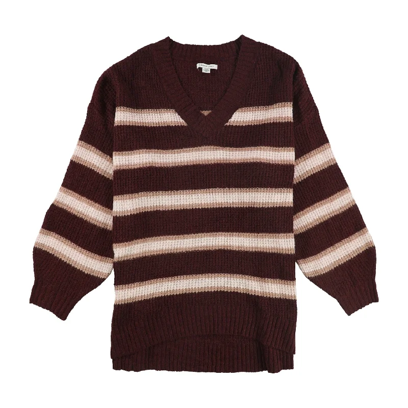 American Eagle Outfitters Womens Stripe Pullover Sweater Monochromatic All - in - one American Eagle Outfitters Womens Stripe Pullover Sweater Monochromatic All - in - one