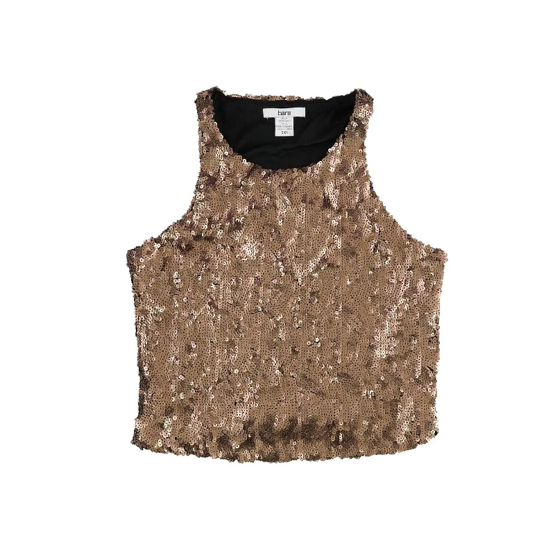 Bar Iii Womens Sequined Tank Top Rugged Women's Outdoor 