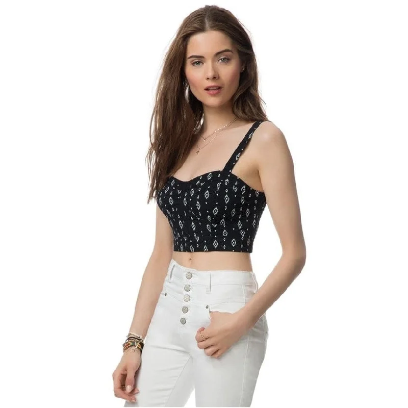 Aeropostale Womens Southwest Bustier Blouse Cozy Women's Winter