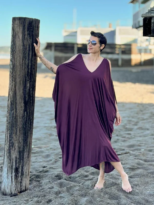 Bamboo Kaftan Dress Sporty Women's Athleisure 