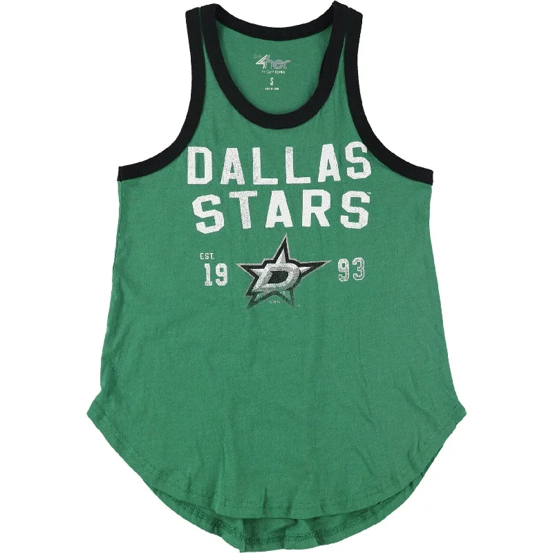 G-Iii Sports Womens Dallas Stars 1993 Racerback Tank Top Laid - back Women's Style