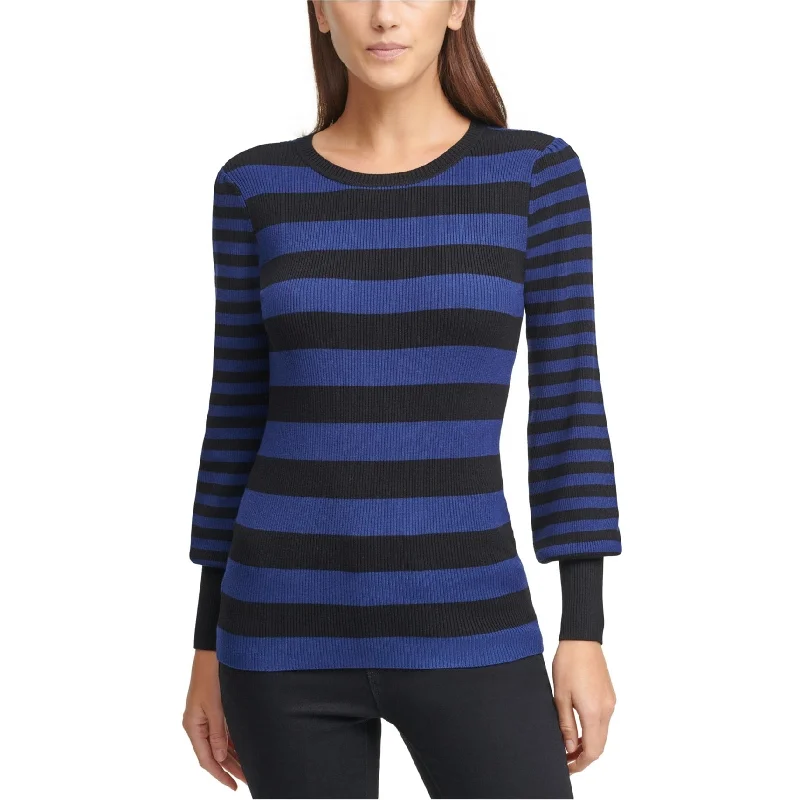 Dkny Womens Striped Pullover Sweater Refined Women's 