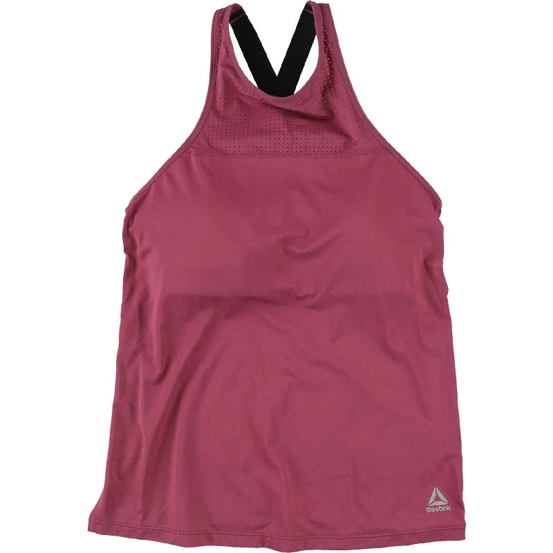 Reebok Womens Fitted Racerback Tank Top Cozy Women's Winter