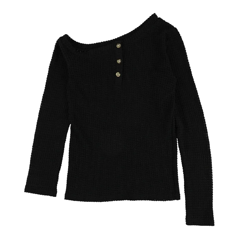 n:philanthropy Womens Eero Pullover Sweater, Black, Small Preppy Women's College
