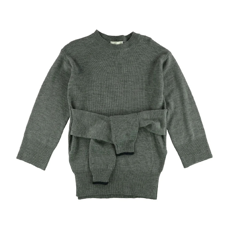J.O.A. Womens Tie Front Knit Sweater, Grey, Small Stylish Women's Tropical 
