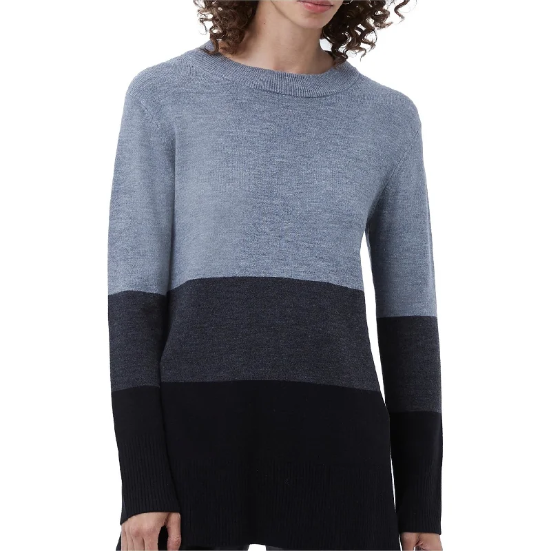 French Connection Womens Normie Colorblock Pullover Sweater, Grey, X-Small Hip Women's Retro French Connection Womens Normie Colorblock Pullover Sweater, Grey, X-Small Hip Women's Retro